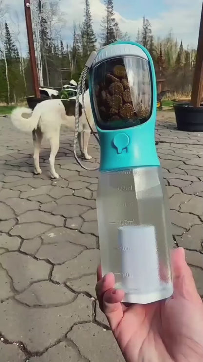 Botella de Paseo 4 en 1 para Perros – 600ml 🐾
